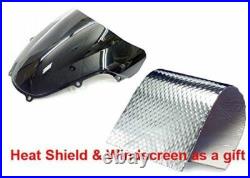 Ice Cracked Forged Carbon Fiber Fairing Kit + Tank For Honda CBR600F4i 2001-2003