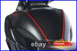 Ilmberger MATT Carbon Fibre Upper Fuel Tank Cover Panel Ducati Diavel 1200 2015