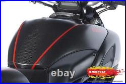 Ilmberger MATT Carbon Fibre Upper Fuel Tank Cover Panel Ducati Diavel 1200 2015