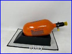 JT Paintball Grunge Grafx 68/4500 Carbon Fiber HPA Tank Orange & Blue