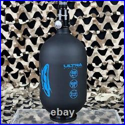 JT Ultra Carbon Fiber Air Tank with FLO Regulator Black/Blue 68/4500 Black