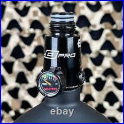 JT Ultra Carbon Fiber Air Tank with FLO Regulator Black/Blue 68/4500 Black