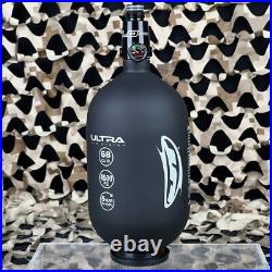 JT Ultra Carbon Fiber Air Tank with FLO Regulator Black/White 68/4500 Black