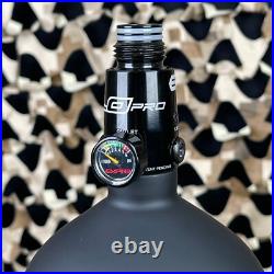 JT Ultra Carbon Fiber Air Tank with FLO Regulator Black/White 68/4500 Black