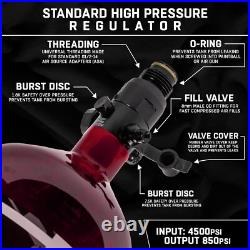 Lightweight Carbon Fiber HPA Paintball Tank 48ci 4500psi for Pro Gameplay Lightweight Carbon Fiber HPA Paintball Tank 48ci 4500psi for Pro Gameplay