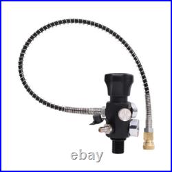 M18P1.5 Dual Gauge Charging Valve Air Filling Station Refill Adapter 62cm Hose