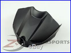 MATTE 2009-2014 R1 Gas Tank Air Box Front Cover Guard Cowl Fairing Carbon Fiber