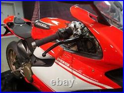 MATTE Plain Carbon fiber tank protectors Ducati 899 959 1199 1299 Panigale