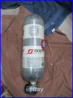 MFG 2012 SCOTT 4500psi 60min CGA347 Carbon Fiber SCBA Bottle Cylinder AIR Tank