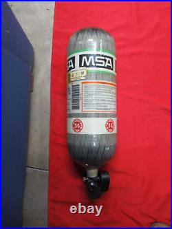 MSA 60 Minute 4500psi Carbon Fiber SCBA CGA347 Cylinder Tank AIR GUN PCP BOTTLE
