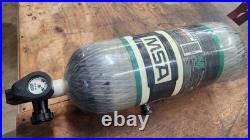 MSA Carbon Fiber Tank, TC-SU 5134-310 DOT-SP 10915-4500 60' 88 SCF 4500 PSI SCBA