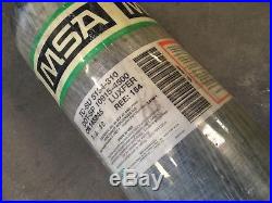 MSA H-60 4500psi 60min Carbon Fiber SCBA Air Pak Bottle Cylinder Tank Mfr 2012
