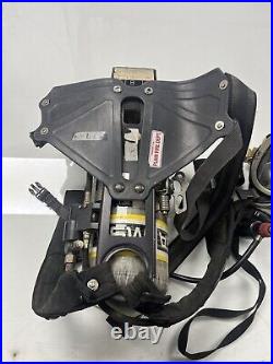 MSA SCBA Air Pack Tank Harness with 2 L-30 Carbon Fiber Tanks And 2 Masks