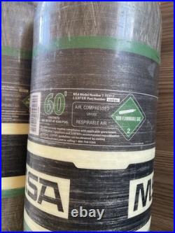 MSA Tank G1 SCBA Cylinder Carbon Fiber 4500PSI Part #L87E-51