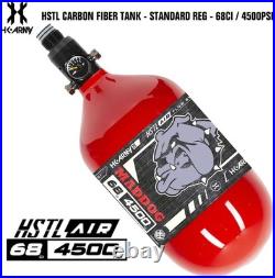 Maddog HK Army HSTL Dog 68ci/4500psi Carbon Fiber Compressed Air HPA Paintball T Maddog HK Army HSTL Dog 68ci/4500psi Carbon Fiber Compressed Air HPA Paintball T