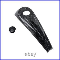 Marbling Carbon Fiber Gas Tank Panel Cover for Harley Street Glide Road Glide
