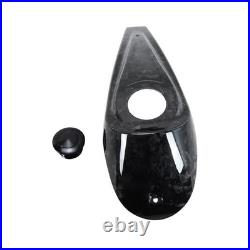 Marbling Carbon Fiber Gas Tank Panel Cover for Harley Street Glide Road Glide