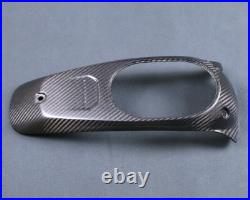 Matte Carbon Fiber Tank Cover Panel Fairing Cowling for Harley Sportster S 2021+