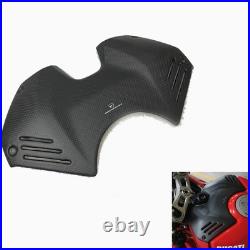 Matte Carbon fiber Tank Battery Cover for Ducati Panigale V4 V4S V4R