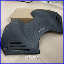 Matte Carbon fiber Tank Battery Cover for Ducati Panigale V4 V4S V4R 2018-2021