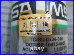 Mfg. 2012/13 MSA 45 min current hydro 66cf SCBA Cylinder Tank bottle 4500psi air