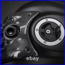 Motor Carbon Fiber Front Fuel Tank Guard for Kawasaki Vulcan S 650 2015-2026