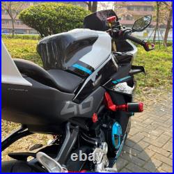 Motorcycle Carbon Fiber Tank Cover Fuel Gas Protector For CF-MOTO 450SR 2022+