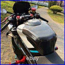Motorcycle Carbon Fiber Tank Cover Fuel Gas Protector For CF-MOTO 450SR 2022+