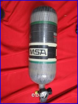N. O. S. 60 Minute MFG 03/2018 MSA Tank G1 SCBA Cylinder Carbon Fiber Tank Bottle