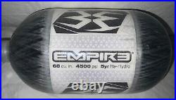 NEW Empire Mega Lite 68/4500 Compressed Air Paintball Tank Mft 03/22 Grey