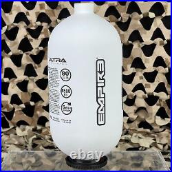 NEW Empire Ultra Carbon Fiber Air Tank 80/4500 Bottle Only White/Black