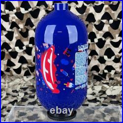 NEW JT 4th Of July Ultra Carbon Fiber Air Tank 80/4500 Bottle Only Blue