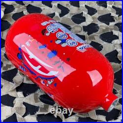 NEW JT 4th Of July Ultra Carbon Fiber Air Tank 80/4500 Bottle Only Red