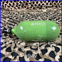 NEW Ninja SL2 Carbon Fiber Air Tank 77/4500 with Ultralite Regulator Lime