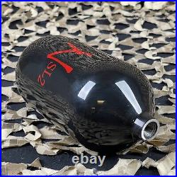NEW Ninja SL2 Carbon Fiber Air Tank (Bottle Only) 77/4500 Black/Red
