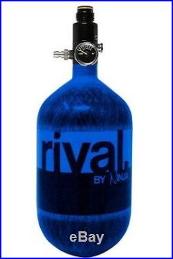 NINJA Rival Paintball Carbon Fiber 68ci / 4500psi Compressed HPA Air Tank Blue