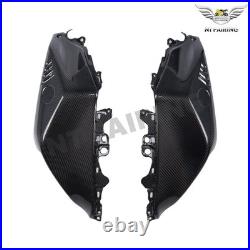 NUB Real Carbon Fiber Side Tank Cover for Yamaha 2022-2023-2024-2025 YZF R7