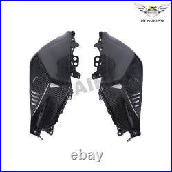 NUB Real Carbon Fiber Side Tank Cover for Yamaha 2022-2023-2024-2025 YZF R7