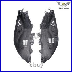 NUB Real Carbon Fiber Side Tank Cover for Yamaha 2022-2023-2024-2025 YZF R7