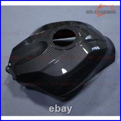 New Carbon Fiber Gas Fuel Tank Cover ABS Cowl Fairing For YAMAHA YZF R1 15-24