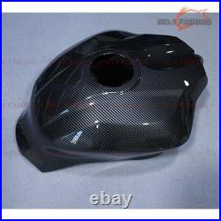 New Carbon Fiber Gas Fuel Tank Cover ABS Cowl Fairing For YAMAHA YZF R1 15-24