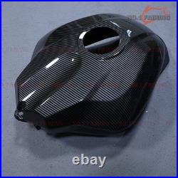New Carbon Fiber Gas Fuel Tank Cover ABS Cowl Fairing For YAMAHA YZF R1 15-24
