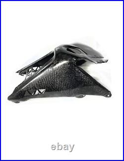 New! For Suzuki Ltr450 2006-2014 Gas Tank Cover Panel Real Carbon Fiber Glossy
