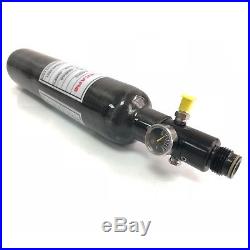 New PCP 500cc 4500Psi Carbon Fiber Compressed Air Paintball Tank with Regulator