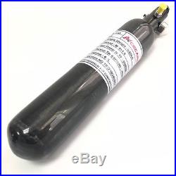 New PCP 500cc 4500Psi Carbon Fiber Compressed Air Paintball Tank with Regulator