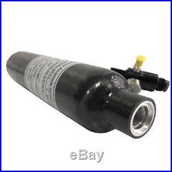 New PCP 500cc 4500Psi Carbon Fiber Compressed Air Paintball Tank with Regulator