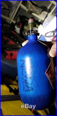 Ninga Carbon Fiber HPA tank Blue 68/4500 03/18 hydro date