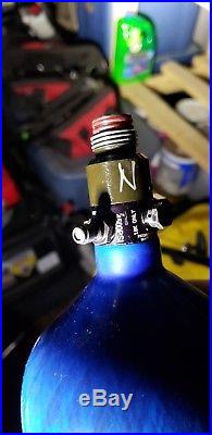 Ninga Carbon Fiber HPA tank Blue 68/4500 03/18 hydro date