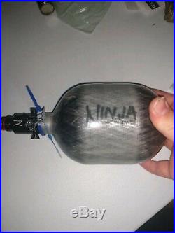 Ninja 50/4500 HPA Carbon Fiber Paintball Tank grey great condition