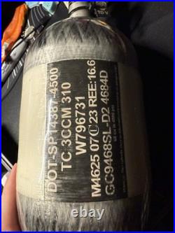 Ninja 68ci Carbon Fiber Compressed Air Tank HPA 4500 PSI Paintball Airsoft